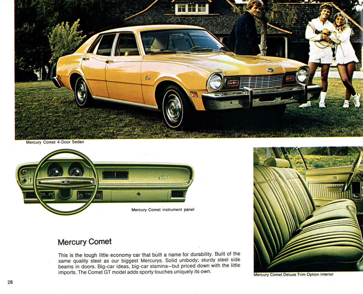 1974 Lincoln Mercury Brochure Page 7